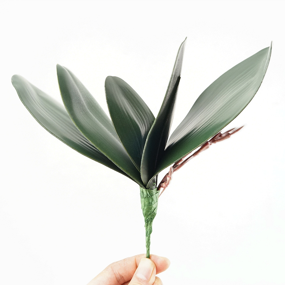 Orchid Phalaenopsis - 3 قطعة إيفا محاكاة فالاينوبسيس يترك