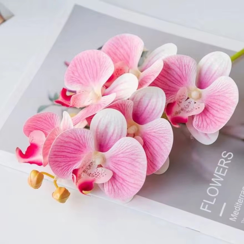ثلاثية الأبعاد الزهور الاصطناع - مراجعة Orchid Phalaenopsis وسعره