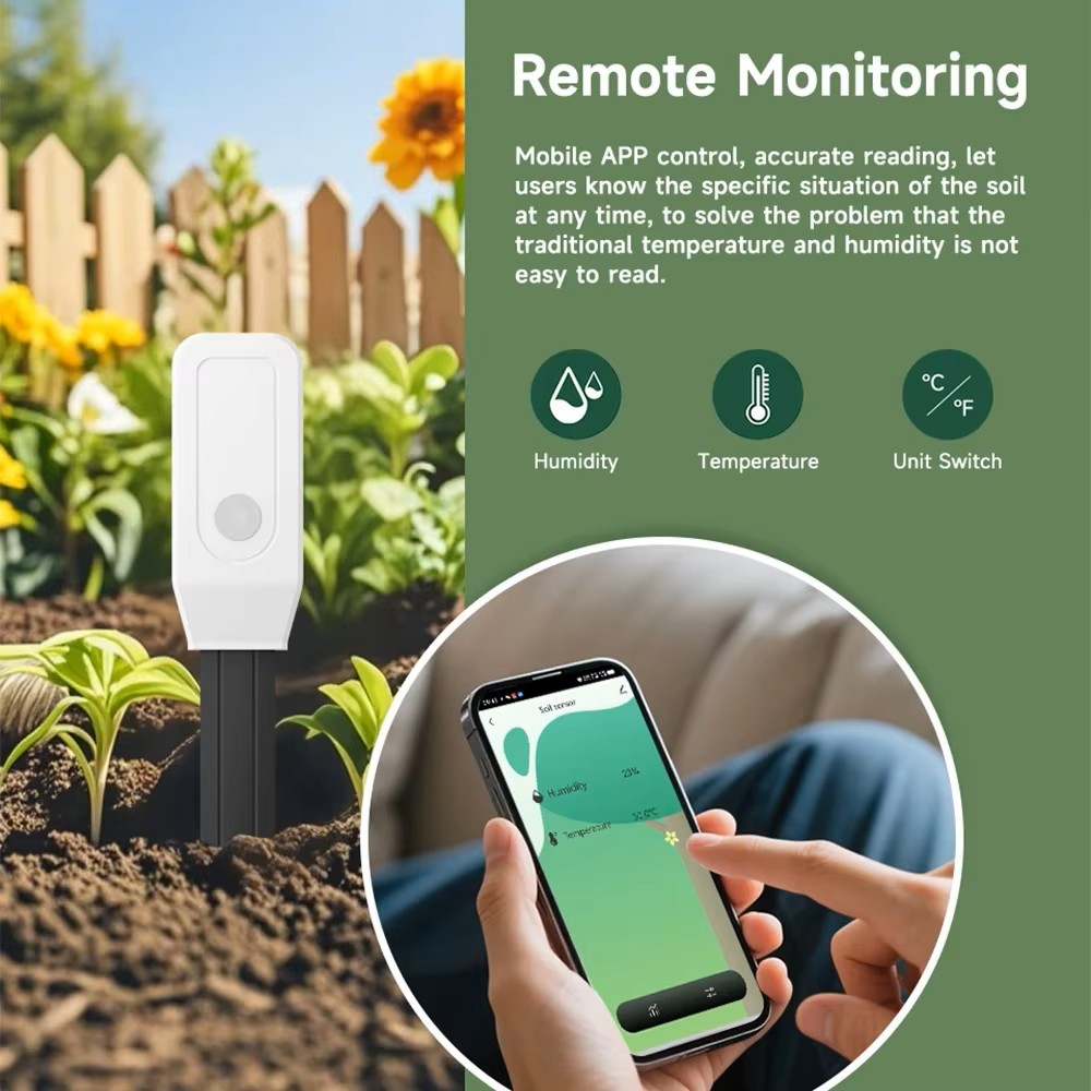 جهاز قياس رطوبة التربة واي فاي - مراجعة Plant Parent App وسعره