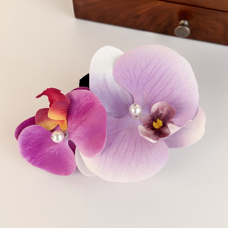 3 قطعة فراشة ملونة السحلية مشب - مراجعة Orchid Phalaenopsis وسعره