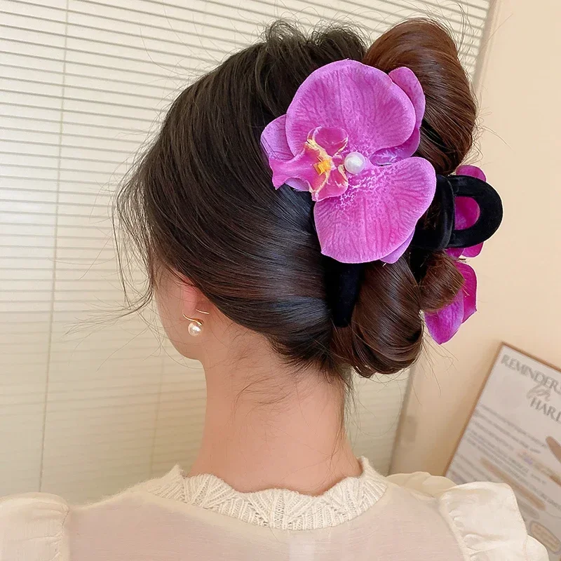 3 قطعة فراشة ملونة السحلية مشب - مراجعة Orchid Phalaenopsis وسعره