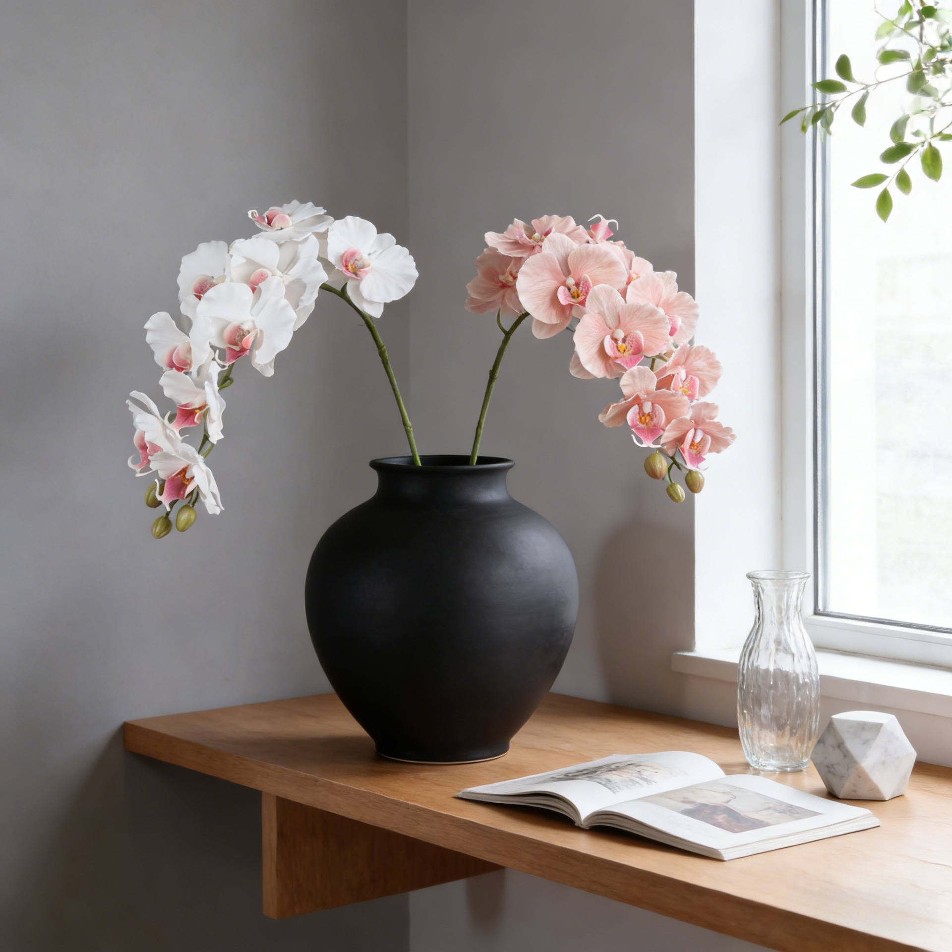 38.6 بوصة 9 رؤساء الكورية نمط  - مراجعة Orchid Phalaenopsis وسعره