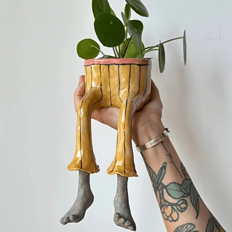 وعاء زهور سيراميك مبتكر على شك - مراجعة Parent Of Plant وسعره