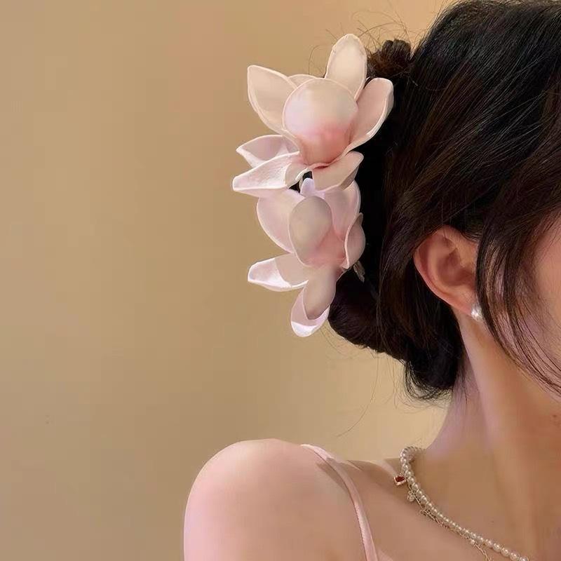 مشبك شعر كبير على شكل زهرة الأ - مراجعة Orchid Phalaenopsis وسعره